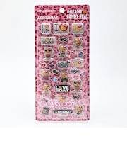 サンリオ ハローキティ × LOVEBOAT (ラブボート)  シール PINKLEOPARD 文具