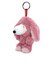 スヌーピー ふわフードロップイヤーバニー ファインフェイスミニ ピンク マスコット SNOOPY