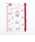サンリオ ハローキティ ゴムバンド付きクリアファイル レッド 文具 Sanrio