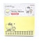 サンリオ ハローキティ 付箋メモ5色 ブラック 文具 日本製 Sanrio