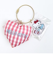 サンリオ ハローキティ クッションキーチャーム レッド キーホルダー Sanrio