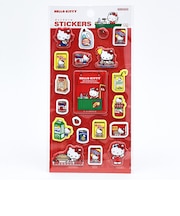 サンリオ ハローキティ ぷっくりシール レッド 文具 Sanrio