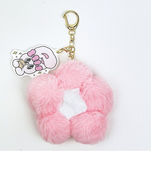 エスターバニー (Esther Bunny) リボンバニー ふわふわキーホルダー