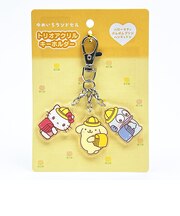 サンリオ (ハローキティ×ポムポムプリン×ハンギョドン) トリオアクリルキーホルダー ゆめいろランドセル Sanrio