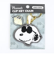 スヌーピー ジョークール さがら刺繍クリップ キーホルダー SNOOPY