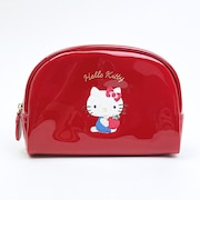サンリオ ハローキティ ラウンドポーチ エナメル Sanrio
