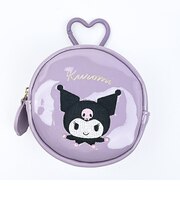 サンリオ クロミ カラビナ付きサークルポーチ エナメル Sanrio