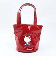 サンリオ ハローキティ 丸底巾着バッグ エナメル Sanrio