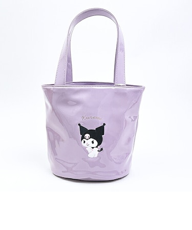 サンリオ クロミ 丸底巾着バッグ エナメル Sanrio