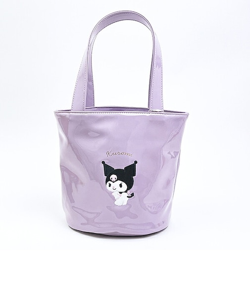 サンリオ クロミ 丸底巾着バッグ エナメル Sanrio