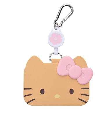 サンリオ 日焼けキティ パスケース ブラウン Sanrio