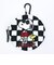 スヌーピー ジョークール × ウッドストック サークルさがらポーチ (チェッカーズフラッグ) SNOOPY