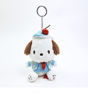サンリオ ポチャッコ マスコットキーホルダー スカイブルーチェリーケーキシリーズ Sanrio
