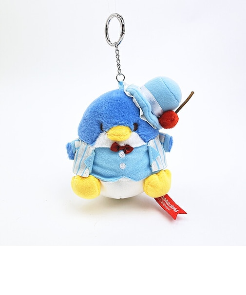 サンリオ タキシードサム マスコットキーホルダー スカイブルーチェリーケーキシリーズ Sanrio