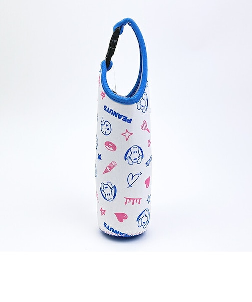スヌーピー 総柄 ペットボトルカバー(ホワイト) 600ml SNOOPY