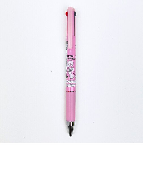 エスターバニー (Esther Bunny) Juice UP3C 3色ボールペン 0.4ミリ (ピンク) 文具 日本製