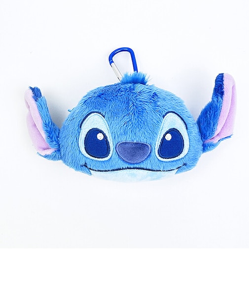 ディズニー スティッチ カラビナ付きぬいぐるみファスナーマスコット Disney