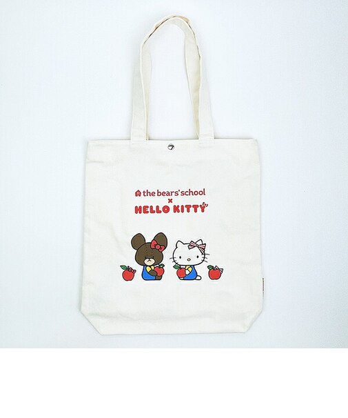 サンリオ ハローキティ ×くまのがっこう トートバッグ (りんご) Sanrio