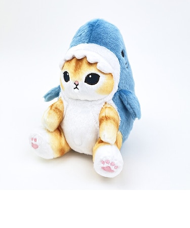 モフサンド サメ ぽてたまぬいぐるみ ベージュ mofusand