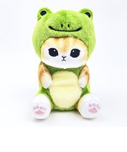 モフサンド かえるにゃん ぽてたまぬいぐるみ ベージュ mofusand