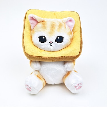 モフサンド パンにゃん ぽてたまぬいぐるみ ベージュ mofusand