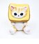 モフサンド パンにゃん ぽてたまぬいぐるみ ベージュ mofusand