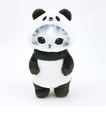 モフサンド パンダにゃん ぽてたまぬいぐるみ グレー mofusand