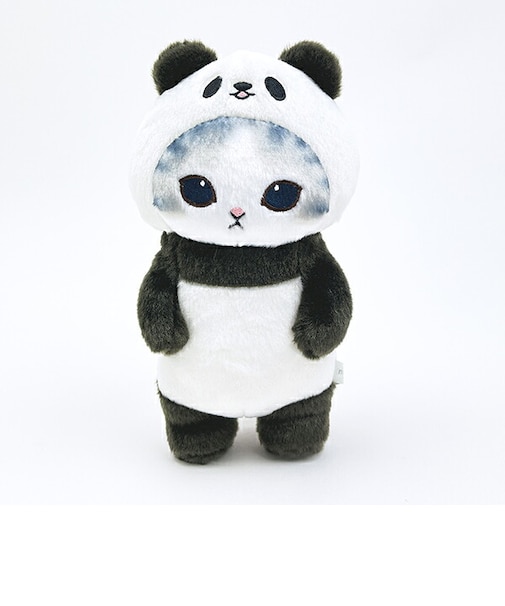 モフサンド パンダにゃん ぽてたまぬいぐるみ グレー mofusand