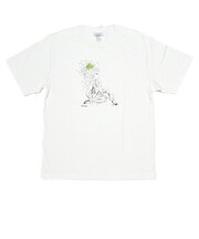 水森亜土 ドライクールタッチTシャツ シンガー ホワイト アパレル