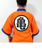 ドラゴンボールZ 亀マーク甚平(L) オレンジ アパレル
