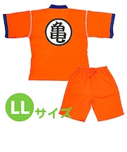 ドラゴンボールZ 亀マーク甚平(LL) オレンジ アパレル