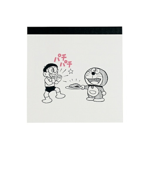 ドラえもん どら焼き メモパッド・スクエア 文具 メモ帳 日本製