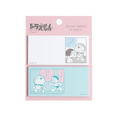 ドラえもん コマ付箋 (pink) 文具 日本製