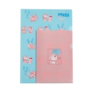 ドラえもん A4・A5 クリアファイルセット (blue) 文具 日本製