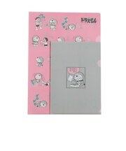 ドラえもん A4・A5 クリアファイルセット (pink) 文具 日本製
