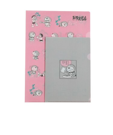 ドラえもん A4・A5 クリアファイルセット (pink) 文具 日本製