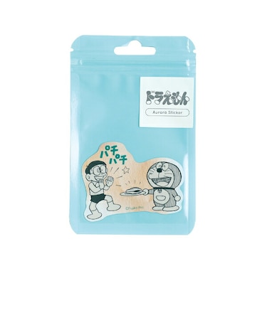 ドラえもん どら焼き オーロラステッカー 文具 シール 日本製