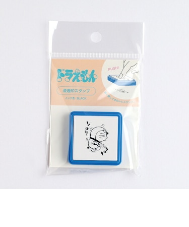ドラえもん ソロリソロリ 浸透印スタンプ 文具
