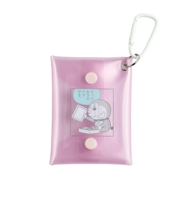 ドラえもん PVCミニケース (pink) 日本製