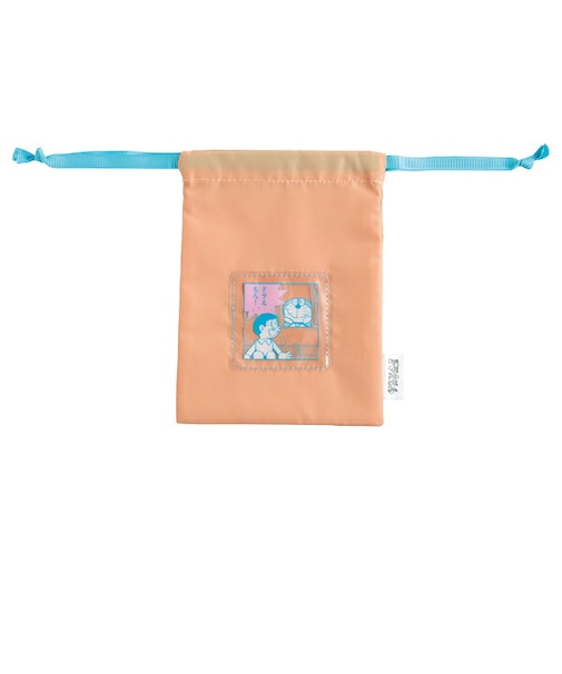 ドラえもん 巾着 (orange)