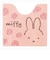 ミッフィー miffy トイレマット ラインフラワー ピンク トイレ用品