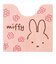 ミッフィー miffy トイレマット ラインフラワー ピンク トイレ用品
