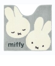 ミッフィー miffy トイレマット カーム グレー トイレ用品