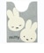 ミッフィー miffy ロングトイレマット カーム グレー トイレ用品