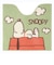 スヌーピー トイレマット ドッグハウス グリーン トイレ用品 SNOOPY