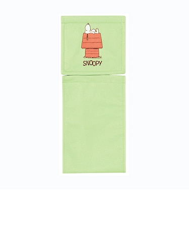 スヌーピー ペーパーホルダーカバー ドッグハウス グリーン トイレ用品 SNOOPY