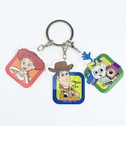 ディズニー トイストーリー5 アイコン 3チャームキーホルダー Disney