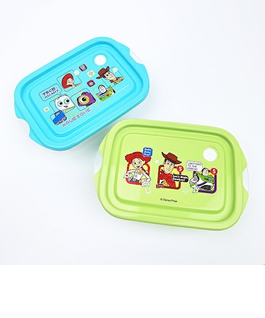 ディズニー トイストーリー5 シールボックス500ml(2個入り) ランチ 日本製 Disney