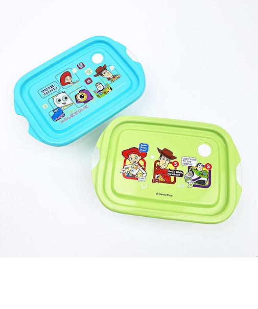ディズニー トイストーリー5 シールボックス500ml(2個入り) ランチ 日本製 Disney