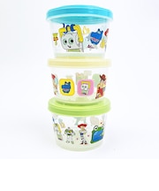 ディズニー トイストーリー5 ジョイント式薄肉保存容器 3Pセット ランチ 日本製 Disney
